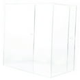 thumbnail image 5 of OUNONA Clear Acrylic Floating Wall Shelf for Storage, Modern Farmhouse Style, 9.84 x 5.91 x 2.76 Inch Display Organizer, 5 of 8