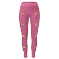 thumbnail image 3 of MKLEKYY Leggings deportivos de yoga para mujer, con estampado navideño, informales, a la moda, para levantar el trasero, 3 of 3