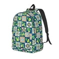 thumbnail image 1 of Disketp Lemon and Leaves Mochila de Lona Estampada, Mochila Escolar de Viaje Ligera para Estudiantes y Portátil-Medium, 1 of 5