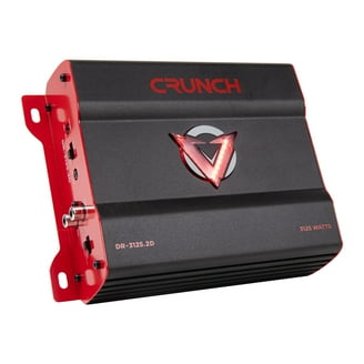 Crunch Ground Pounder 2500 Watt Mono Car Audio Amplifier with