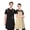 Black+Coffee, variant on NUBILY Waterproof Cross Back Chef Aprons 2 Pack for Cooking Baking Grilling,4 Pockets Adjustable Kitchen Apron,Bib for Men Women Restaurant Gardening