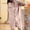 Rose Gold, variant on PRINxy Women's Satin Pajama Set, Button-Down Short Sleeve Top & Shorts, 2-Piece Silky Cooling Summer Loungewear Sleepwear Rose Gold M