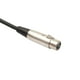 thumbnail image 3 of Adaptador de extensión XLR macho de 3 pines a conector XLR hembra M/F con cono metálico 10 m, 3 of 6