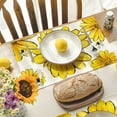 thumbnail image 2 of Dalrosia Bee Sunflower Placemats for Dining Table Set of 4, Spring Summer Seasonal Decoration Rustic Washable Table Mats,12 x 18 Inch, 2 of 4