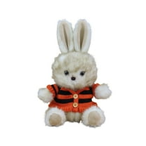 Dtchengua Easter Bunny Decor - Cute Plush Rabbit for Spring Home Decor, Tabletop, Mantel or Gift(Black)