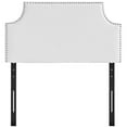 thumbnail image 3 of Modway Laura Twin Upholstered Vinyl Headboard in White, 3 of 4
