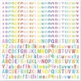 thumbnail image 1 of MesaSe Alphabet Self-Adhesive Letter Stickers  2496 Count, 1 of 8