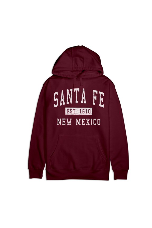 Santa Fe New Mexico Classic Established Premium Cotton Hoodie