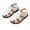 White, variant on WOYY Girls Boys Fisherman Sandals Toddler Kids Closed-Toe Breathable Walking Shoes