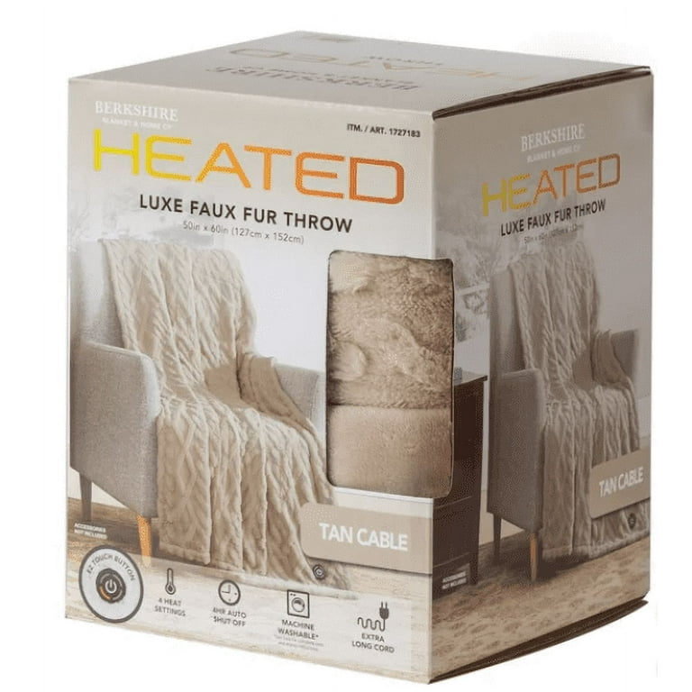 Berkshire Life Heated Throw