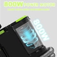 thumbnail image 3 of Portable Carpet and Upholstery Cleaner with 21 Kpa Suction and 800W Motor, Green, 3 of 6