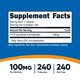 thumbnail image 2 of Suplemento de vitamina B6 Nutricost P5P 100 mg 240 cápsulas aptas para vegetarianos, 2 of 5