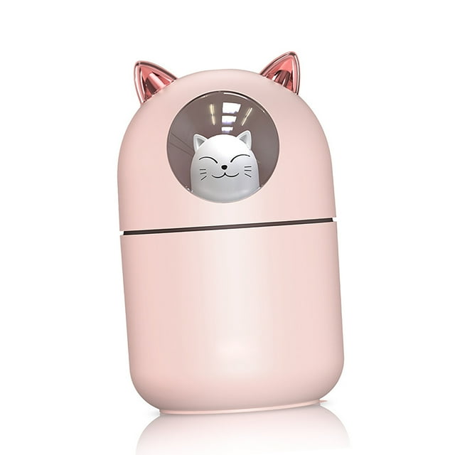 Mini Humidificador Portátil, Humidificador Silencioso Con Luz LED De Color, Humidificador De Escritorio Para Dormitorio De Bebé, Viaje, Oficina, Hogar