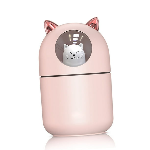 Mini Humidificador Portátil, Humidificador Silencioso Con Luz LED De Color, Humidificador De Escritorio Para Dormitorio De Bebé, Viaje, Oficina, Hogar