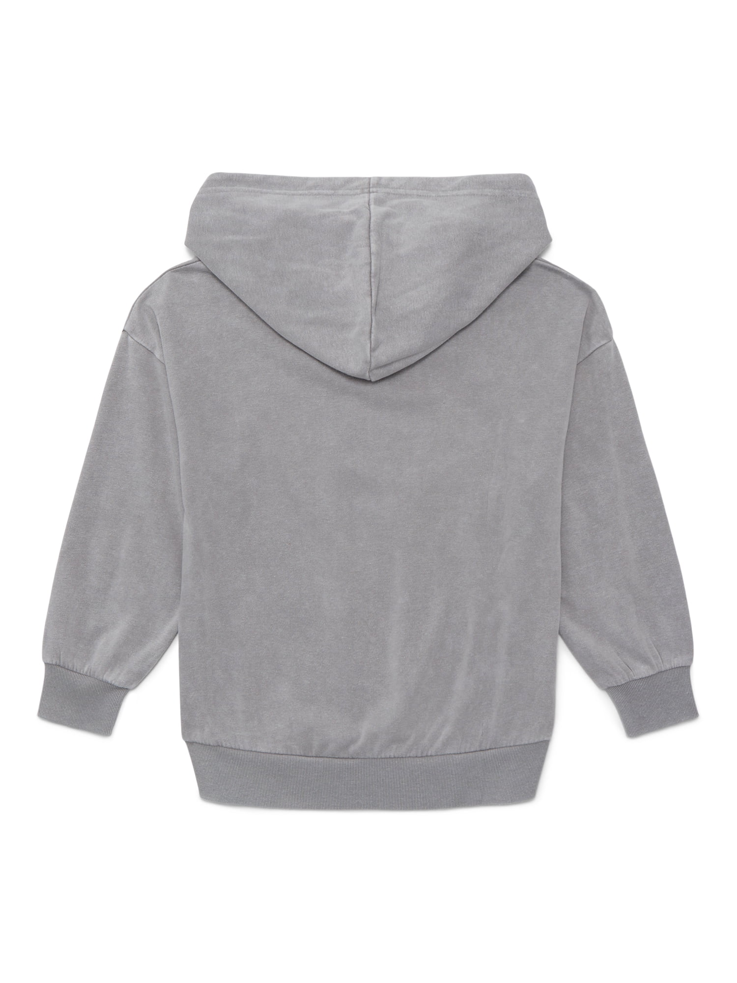 Monster Jam Boys' Grave Digger Graphic Mineral Wash Hoodie Sweatshirt with Long Sleeves, Sizes 4-18