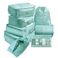 thumbnail image 1 of Amazon Ensemble de Rangement de Voyage Sac de Rangement de Voyage 8 Pcs Ensemble 8 Pcs Costume Vêtements de Voyage Sac de Rangement Bleu Vif, 1 of 6