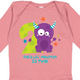 thumbnail image 4 of Inktastic Monster 2nd Birthday Boys or Girls Long Sleeve Baby Bodysuit, 4 of 5