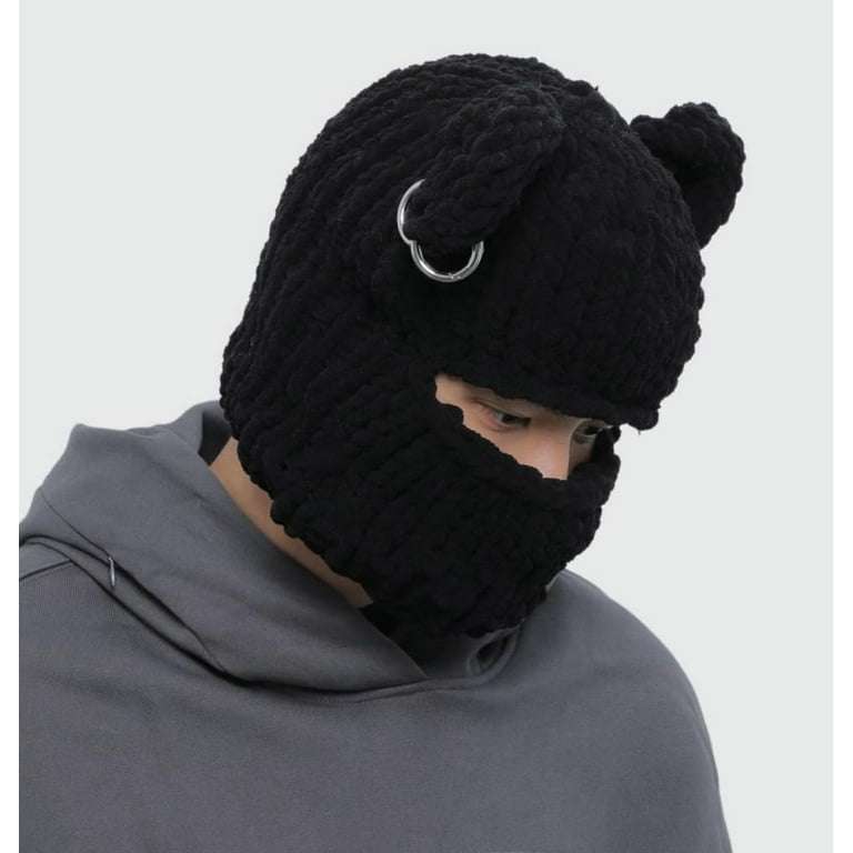 Balaclava Ski Mask For Men - 2-in-1 Cold Weather Face Mask & Beanie Hat, Warm & Breathable For Skiing, Motorcycle