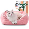 thumbnail image 1 of Cama para mascotas Zerbuger para gatos y perros, rectangular, relajante y esponjosa, 1 of 6