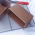 thumbnail image 4 of Lishi Gold Non-stick Bread Baking Pan with Lid, 4 of 5