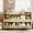 Brown, variant on ABOVOBA Toy Storage Organizer for Kids,Two Drawers with Movable Wheels,Children's Bookcase Toy Chest for Bedroom Living Room-White