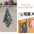 thumbnail image 5 of 2-Piece Polyester cotton Towel Set Absorbent Truck and Roadblock Yellow Hand Towel Bath Towel Soft and Comfortable Machine Wash 28.3x14.4, 5 of 7