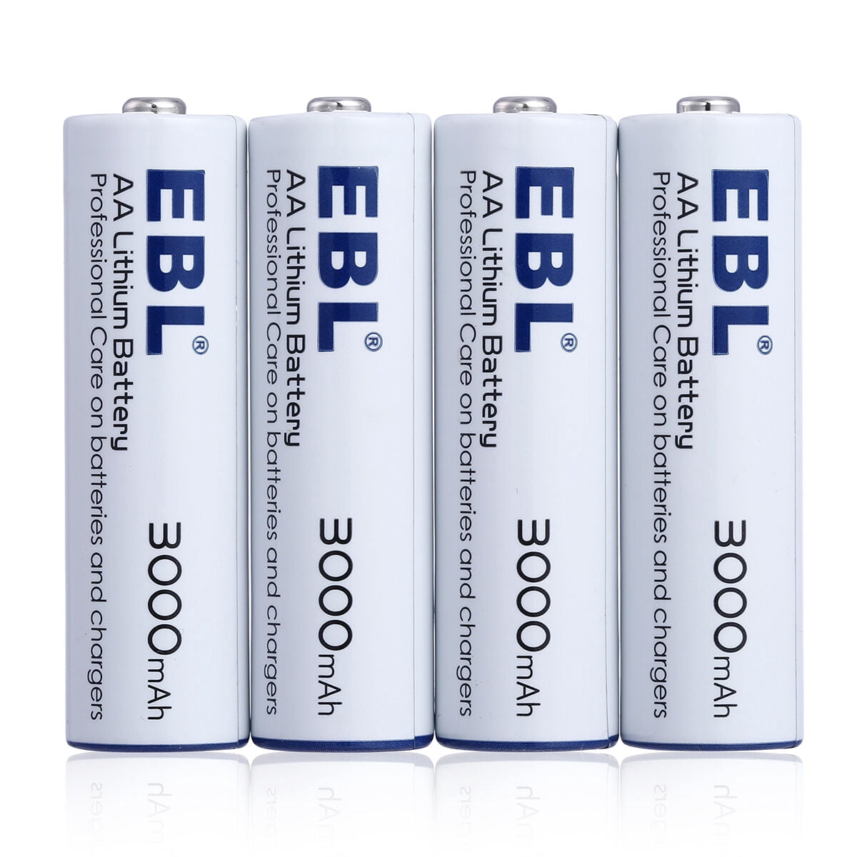 EBL Lithium AA Batteries (12 Pack), Double A Batteries 3000mAh 1.5V with Storage Box