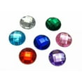 thumbnail image 4 of U8MO 100 Flatback Acrylic Sewing Rhinestone Round Button Gems 14mm Sew on beads-Mixed Colour, 4 of 8