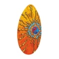 thumbnail image 2 of Skimboard de 35" con acabado brillante premium para playa, tabla de skimboard de madera, bodyboard para Estilo B, 2 of 9
