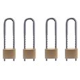 thumbnail image 2 of Padlock Fu Volante de latón macizo para exteriores, 5 cm de ancho, cuerpo de 4 unidades, 2 of 7