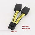 thumbnail image 4 of Dual 8Pin to 8Pin Power Cable Graphics Card Power Cord Cable for NVIDIA TESLA K80/M40/P100/V1 GPU 10, 4 of 5