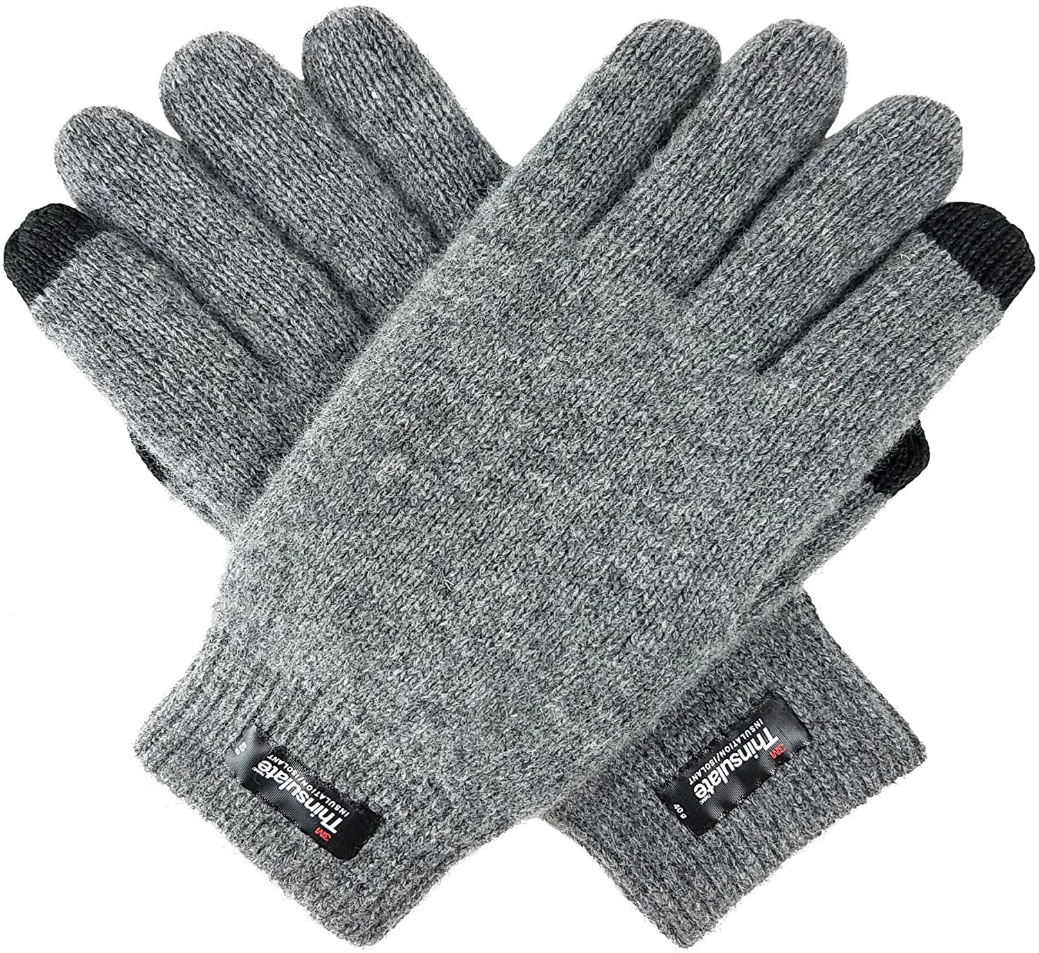 Gants tactiles Isotoner Gants tactiles Peau de pêche - doublé fausse