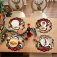 thumbnail image 4 of Virelaxpo Christmas Diatomite Placemat with Holiday Print, Washable and Absorbent Table Mat Non-Slip Base, Home Decor, 4 of 6