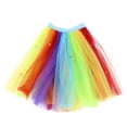 thumbnail image 2 of Way to Celebrate Halloween 2 Piece  Rainbow Tutu Dress Up Set, 2 of 7