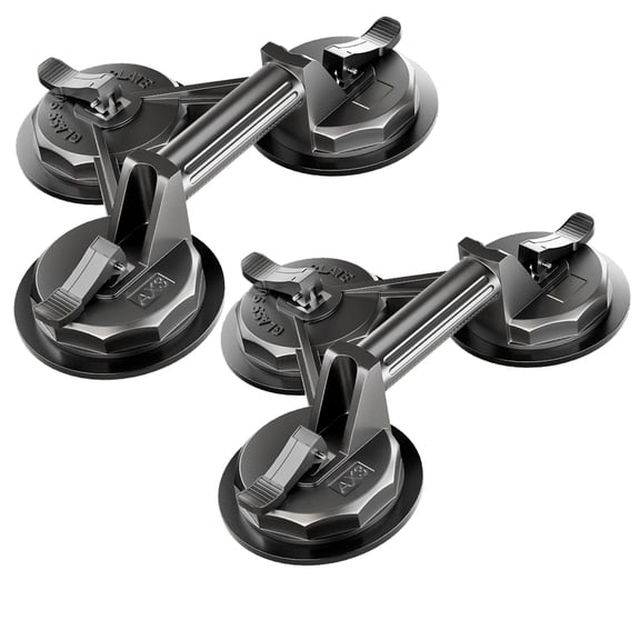 Heavy duty glass suction cup, 460 pound suction cup, glass moving tool, tile lifter, 2 pieces per sale