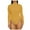 Yellow, variant on TQWQT Women's Mock Turtle Neck Long Sleeve Tops Bodysuit Jumpsuit