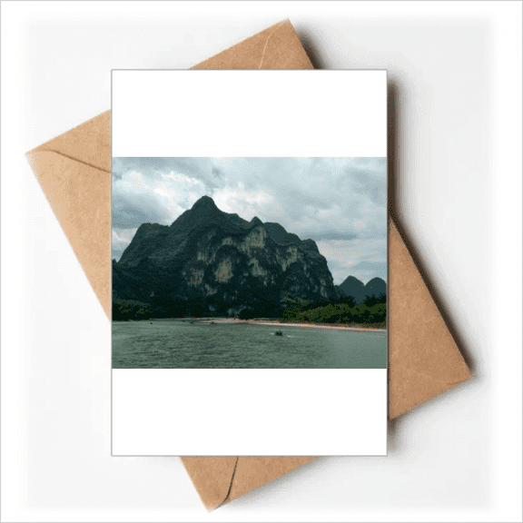 Mountains And Rivers Photography Greeting Cards You are Invited Invitations