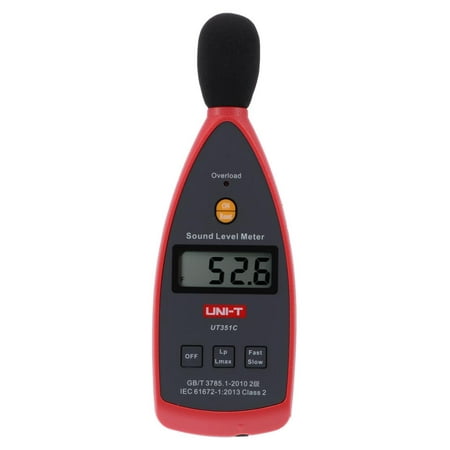 

UT351C Sound Level Meter Digital Sound Level Meter High Precision LCD Professional Handheld Decibel Meter with Advanced Digital Detection Technology for Industrial Environment Test