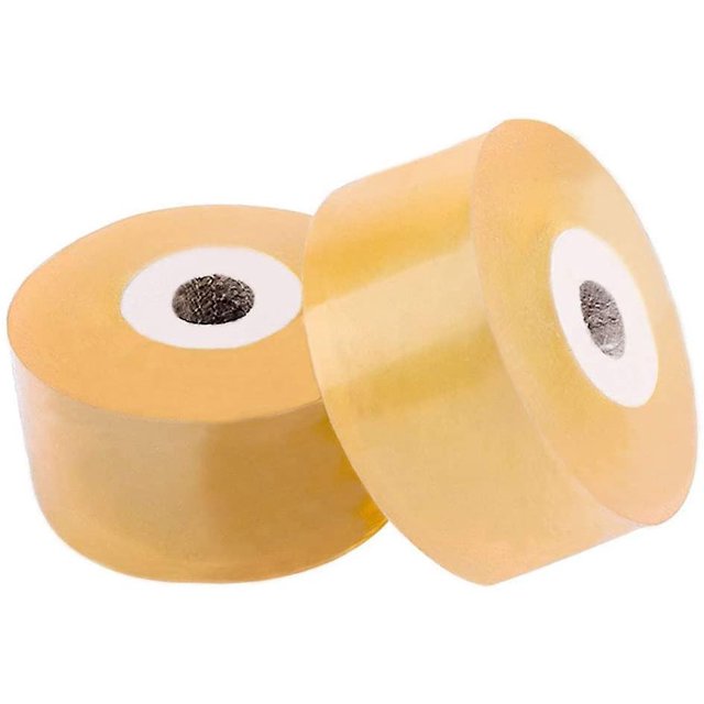 Cinta de injerto, cinta de injerto, cinta autoadhesiva elástica para el injerto de árboles frutales, seguro y respetuoso con el medio ambiente, florística, 2 rollos (2,5 cm) Feliz Sencillez