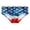8Blue, variant on lnmuld Independence Day Girls Print Swim Briefs Patriotic Kids Bikini Bottoms Size:5-6 Years