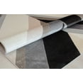 thumbnail image 4 of Elizabeth Sutton VE50B Midnight Magic Chevron Modern Brown Area Rug, 2'0" x 4'0", 4 of 6