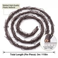 thumbnail image 3 of Artificial Flexible Tree Branch Brown Vine Garland Home Wall Fireplace Decor, 3 of 7
