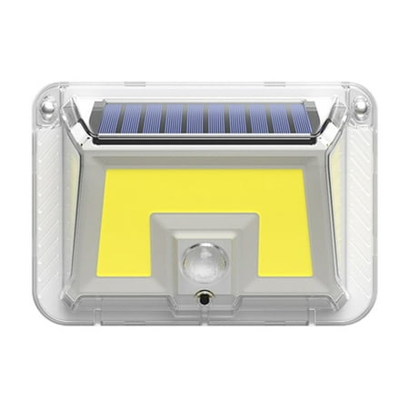 

Outdoor Solar Lights Rainproof Solar Motion Sensor Lights 3 Modes Solar Powered Fence Lights Solar Wall Lamp For Garden Yard Outside Front Door