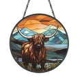 thumbnail image 1 of RKSTN a Pendant Hanging Wreath Colorful Circular Wall Decoration Window Decoration Festival Decorations 15cm, 1 of 5