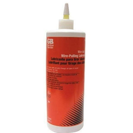 Gardner Bender Wire Pulling Lubricant, Electrical Wire Pull Lube - 1 Qt