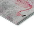 thumbnail image 4 of Addison Rugs Mayfield Washable Tropical Soft Flamingos Pink Rectangle Rug, 2'6" x 3'10", 4 of 6