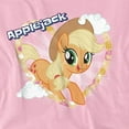 thumbnail image 2 of My Little Pony Tv Applejack Women's T Shirt, Pink, Large, 2 of 6