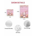 thumbnail image 7 of Pink Easter Bunny Kitchen Dish Towels for Drying Dishes Set of 3, Spring Easter Eggs Chicken Floral Plaid Waffle Weave Microfiber Hand Tea Bathroom Towels Quick Dry & Absorbent Towel 15.7x23.6, 7 of 7