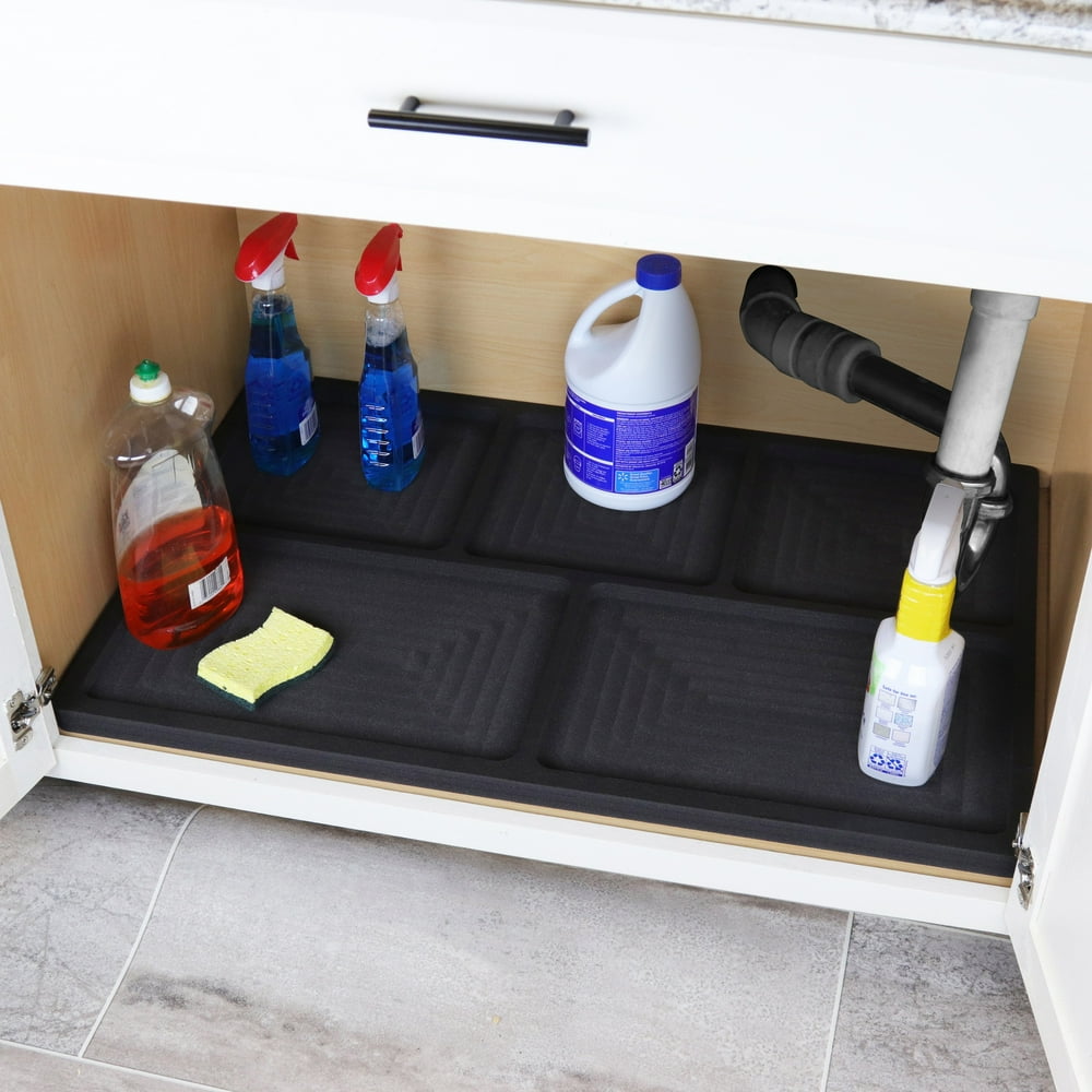 Polar Whale Under Sink Mat Floor Protector Tray Waterproof