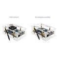 thumbnail image 2 of For OrangePi 5Pro Acrylic Case for OrangePi 5 Pro Transparent Acrylic Case with Cooling Fan Antenna B, 2 of 5